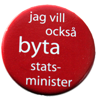 Byt statsminister